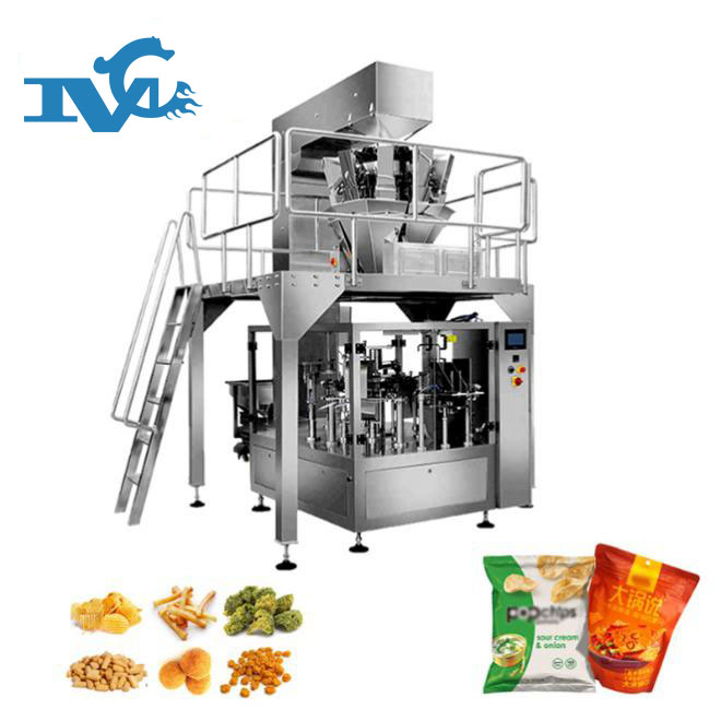 食品給袋包裝機效果圖